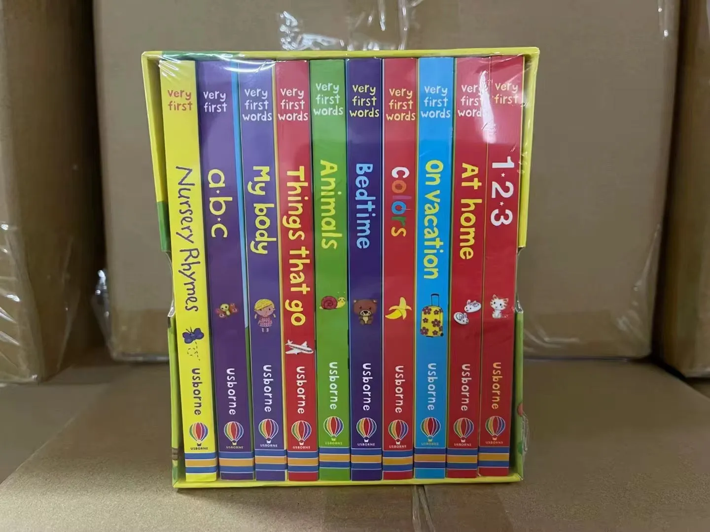 الكتب المصورة التعليمية الإنجليزية الرائجة 50 مجلدًا بالجملة ، مكتبة القراءة الأولى ، كتب التعلم المبكر للأطفاPopular English Educational Picture Books 50 Volumes Bulk, First Reading Library, Early Learning Books for Kids