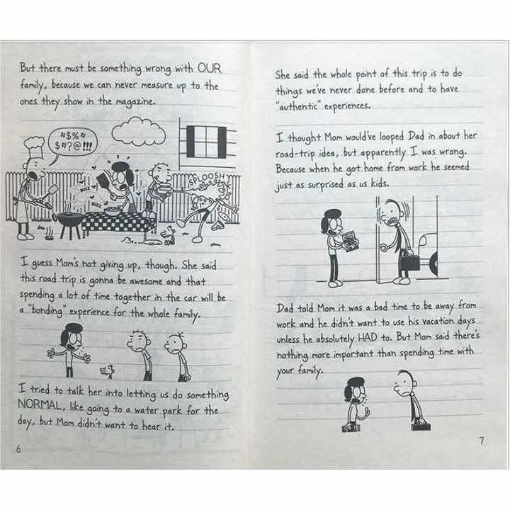 مجموعة مذكرات طفل ضعيف، ٢٠ كتابًا، مجموعة قصص مصورة، كتب قصصية باللغة الإنجليزية للأطفال Diary of a Wimpy Kid Collection 20 Books Boxed Set Comic Book English Story Books for Children Kids