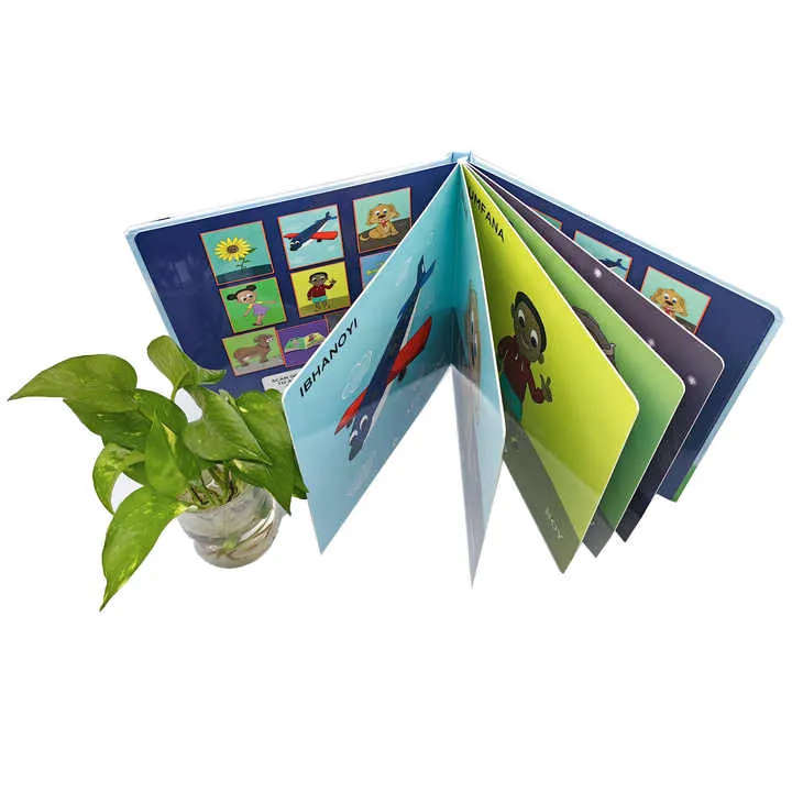 ألواح مصورة للأطفال بغلاف مقوى حسب الطلب . Factory Custom Hardcover Children's Picture Books,