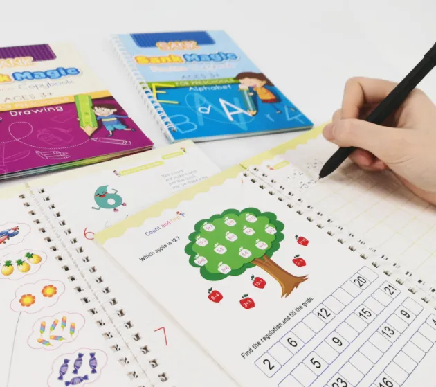 مجموعة كتب عربية قابلة لإعادة الاستخدام Reusable Arabic Book Set