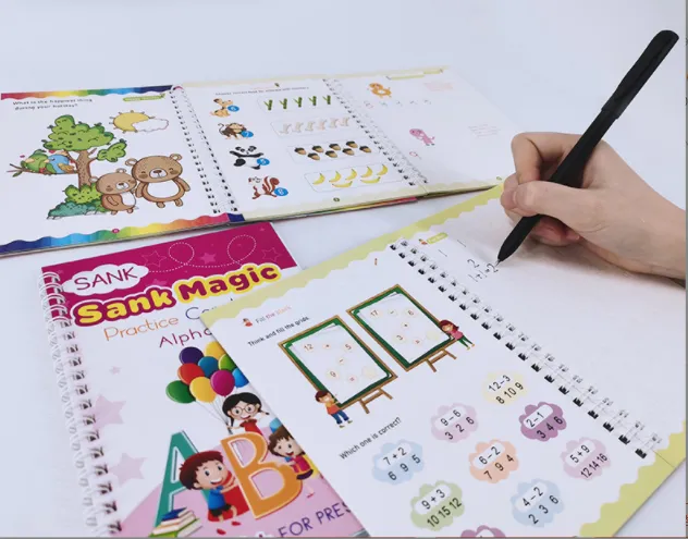مجموعة كتب عربية قابلة لإعادة الاستخدام Reusable Arabic Book Set