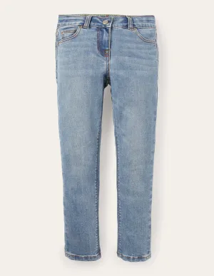 Adventure-flex Slim Fit Jeans-Light Vintage Denim