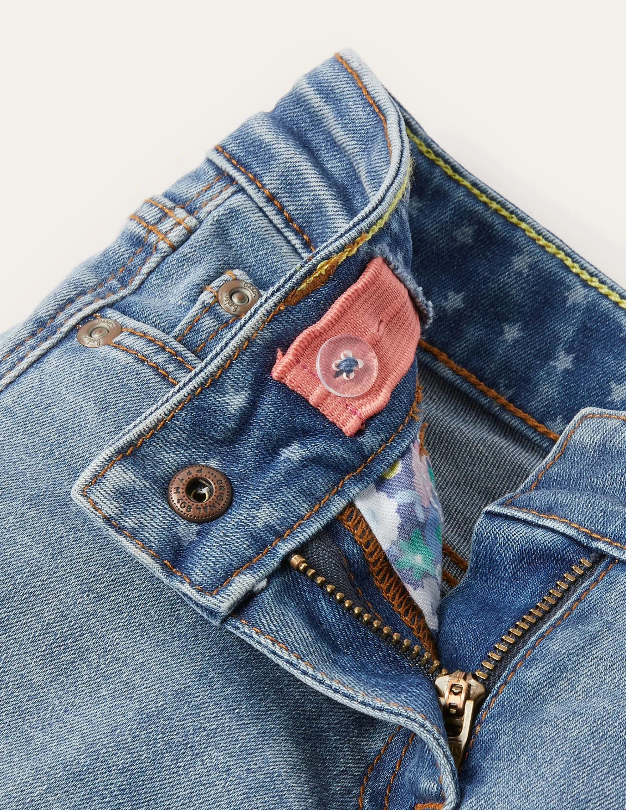 Adventure-flex Slim Fit Jeans-Light Vintage Denim