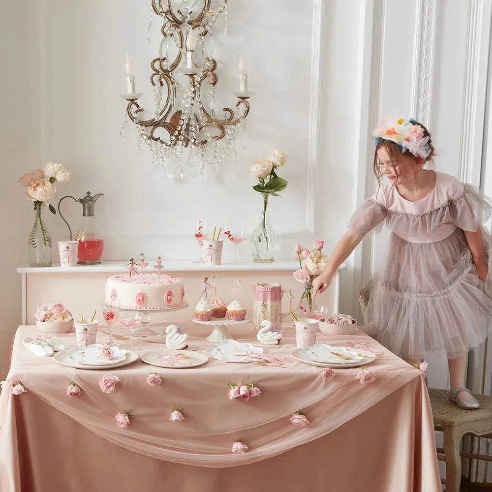 Ballerina Plates (x 8)