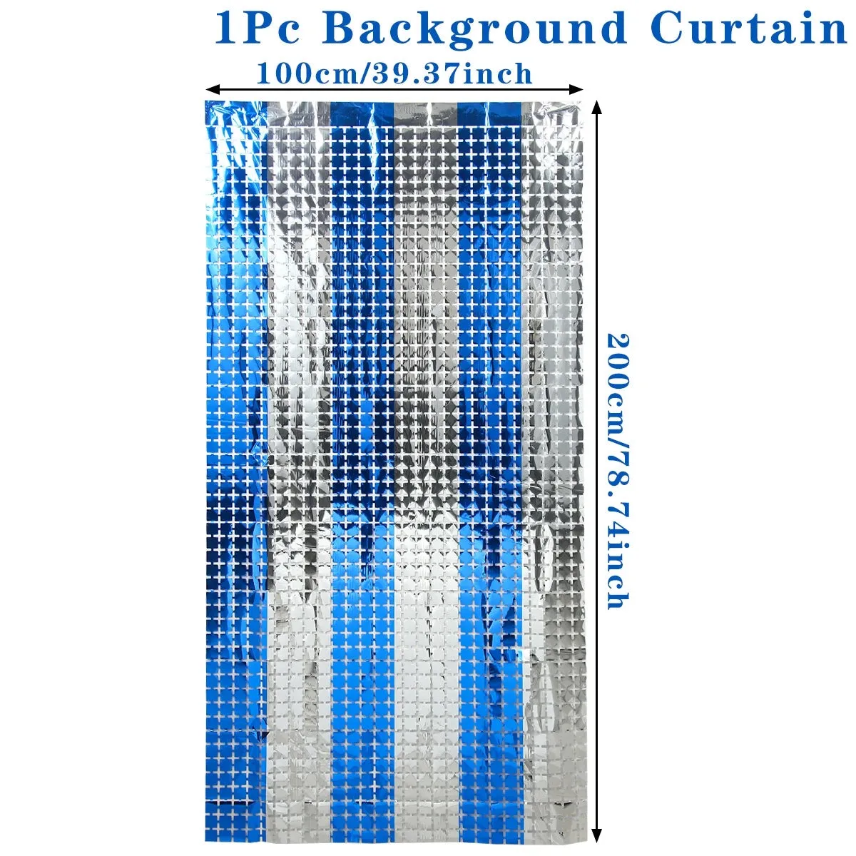 Birthday Party Sequin Curtain Baby Shower Wedding Backdrop
