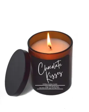 Chocolate Kisses Soy Valentines Day Candles - 10 oz Candle