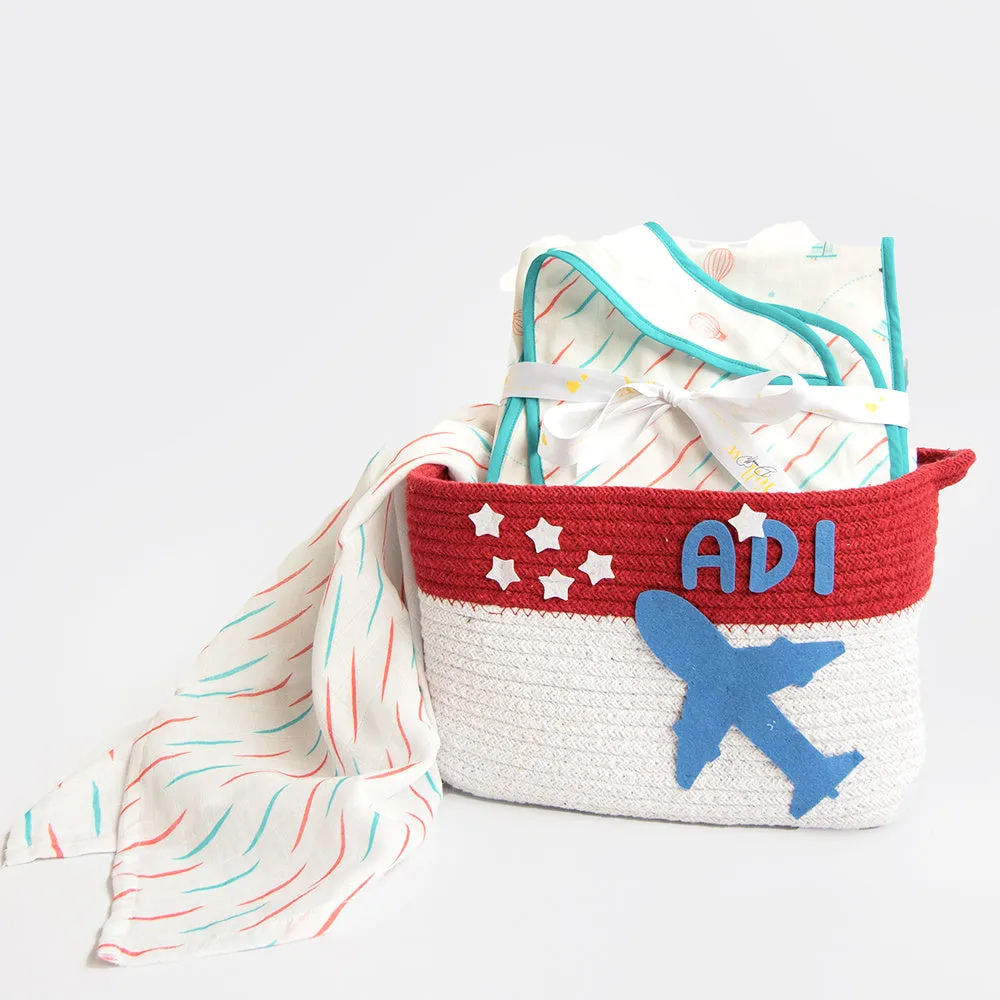 Doodle Rain- Personalised Essential Gift 'Baskets Of Love'