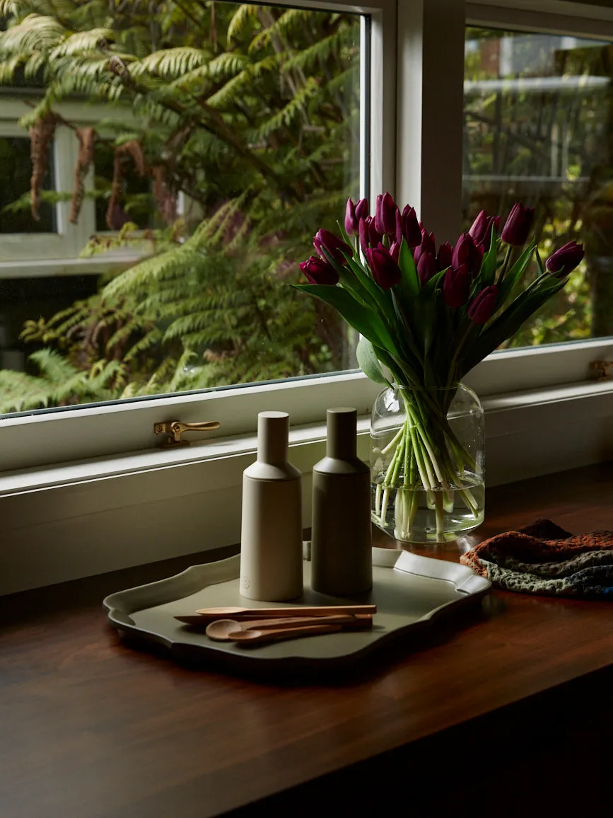 Elba Vase | Clear | Medium