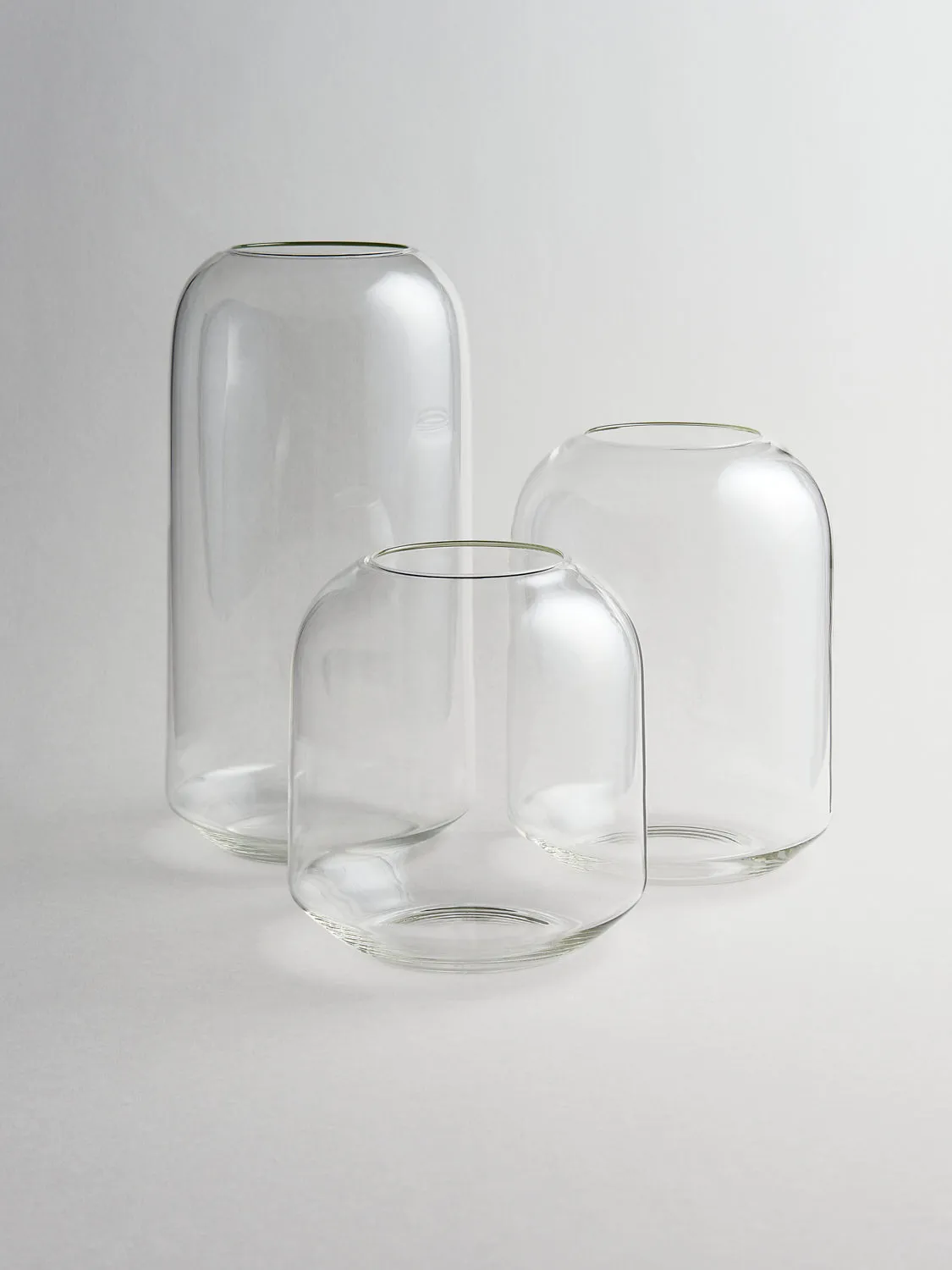 Elba Vase | Clear | Short
