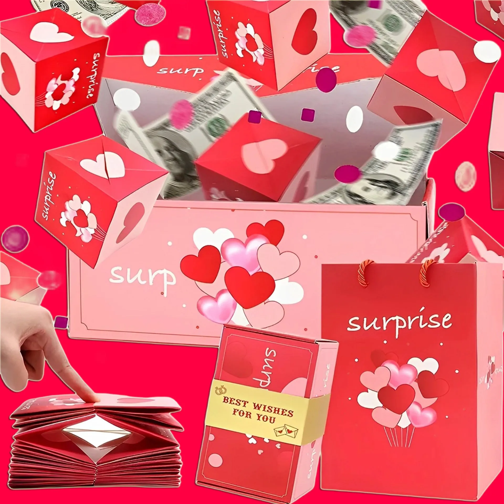 Exploding Birthday Box
