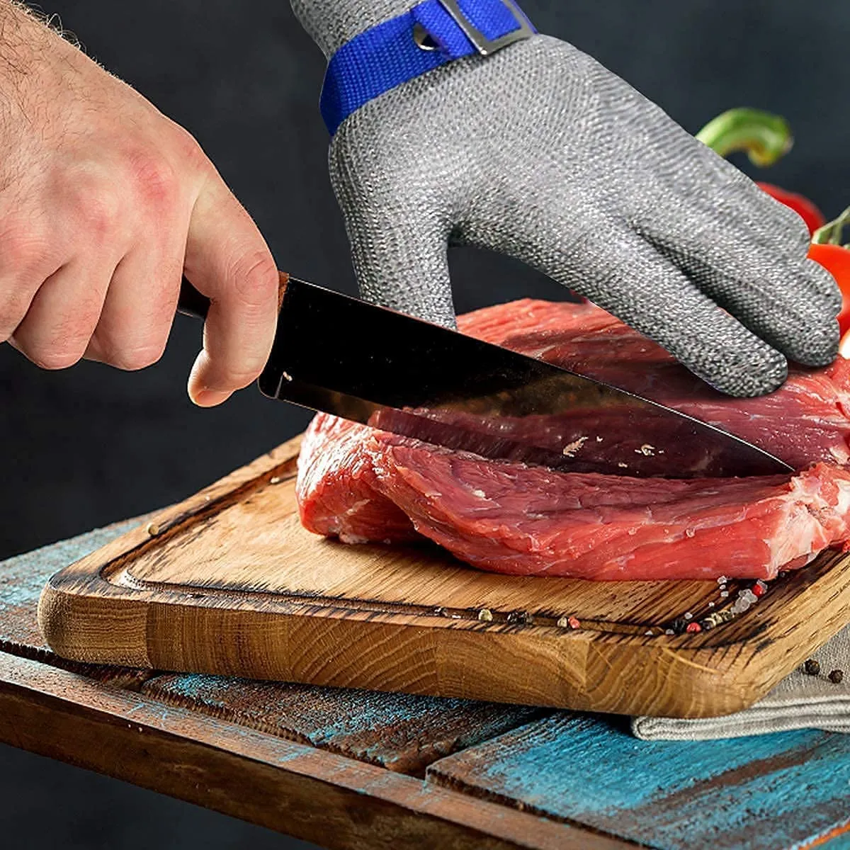 Food Grade Stainless Steel Mesh Metal Glove