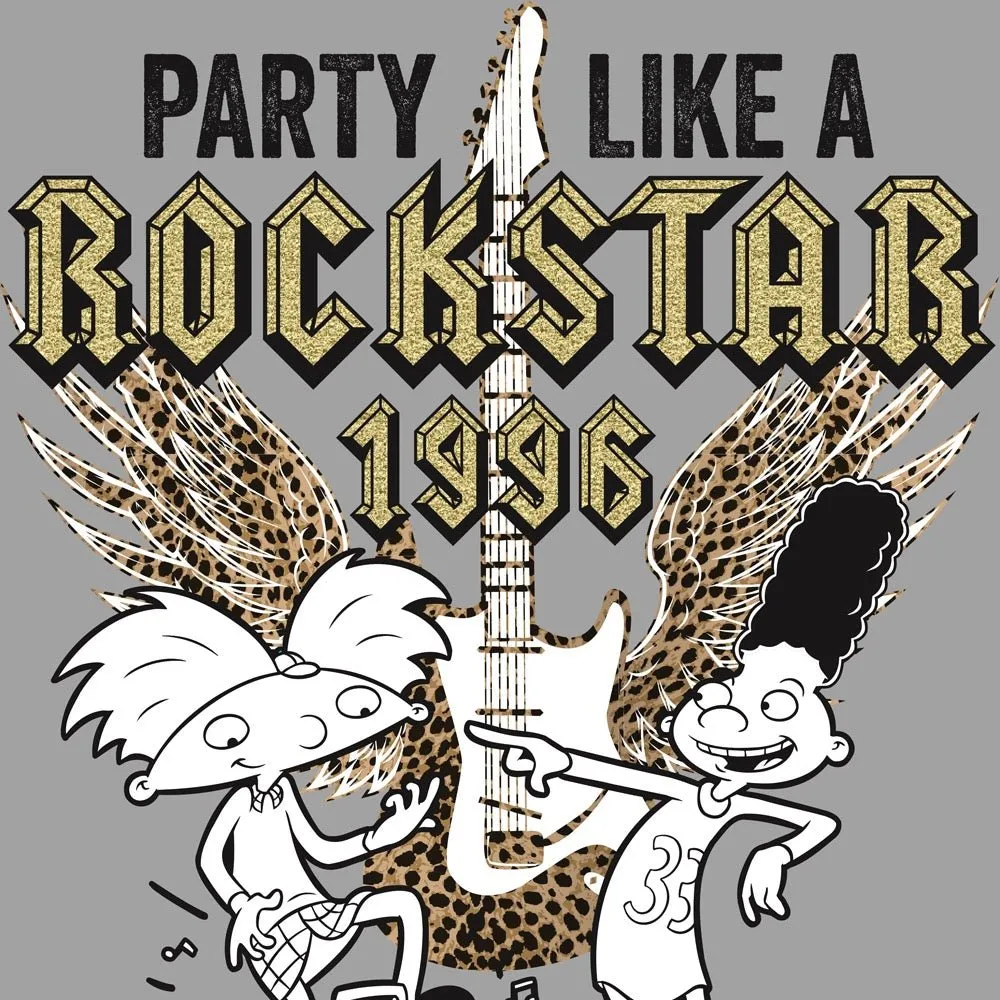 Hey Arnold! Party Like a Rockstar Premium Matte Paper Poster