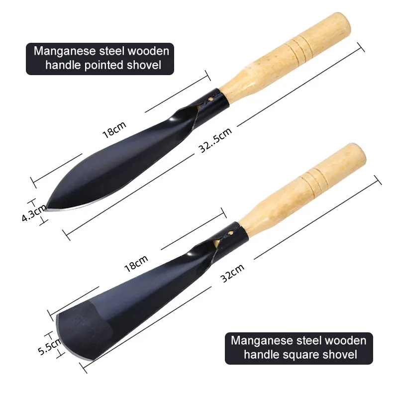 LAST DAY SALE 50% OFF Gardening Tools - Weeding Shovel, Trowel and Rake