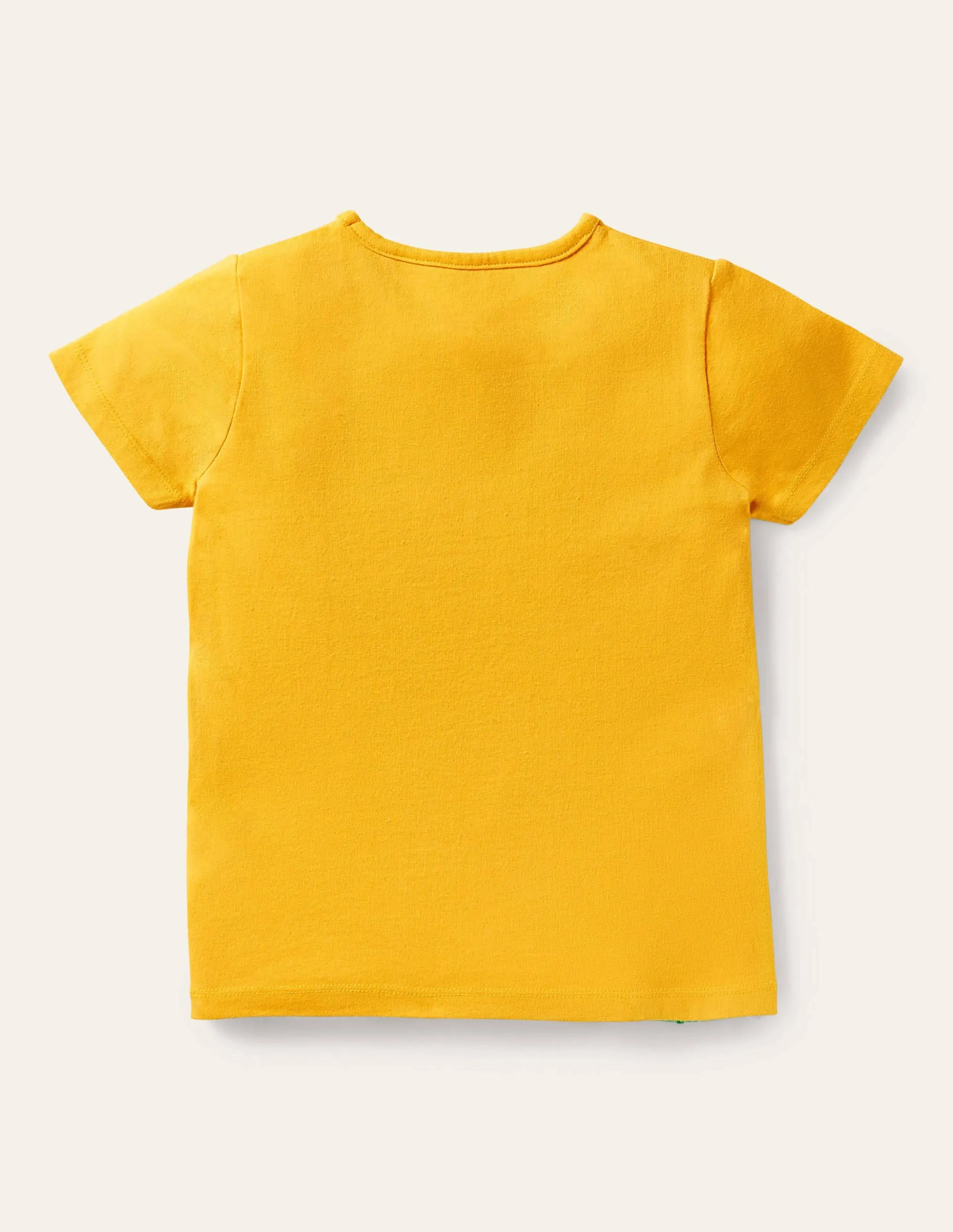 Lift-the-flap T-shirt-Daffodil Yellow Egg Hunt
