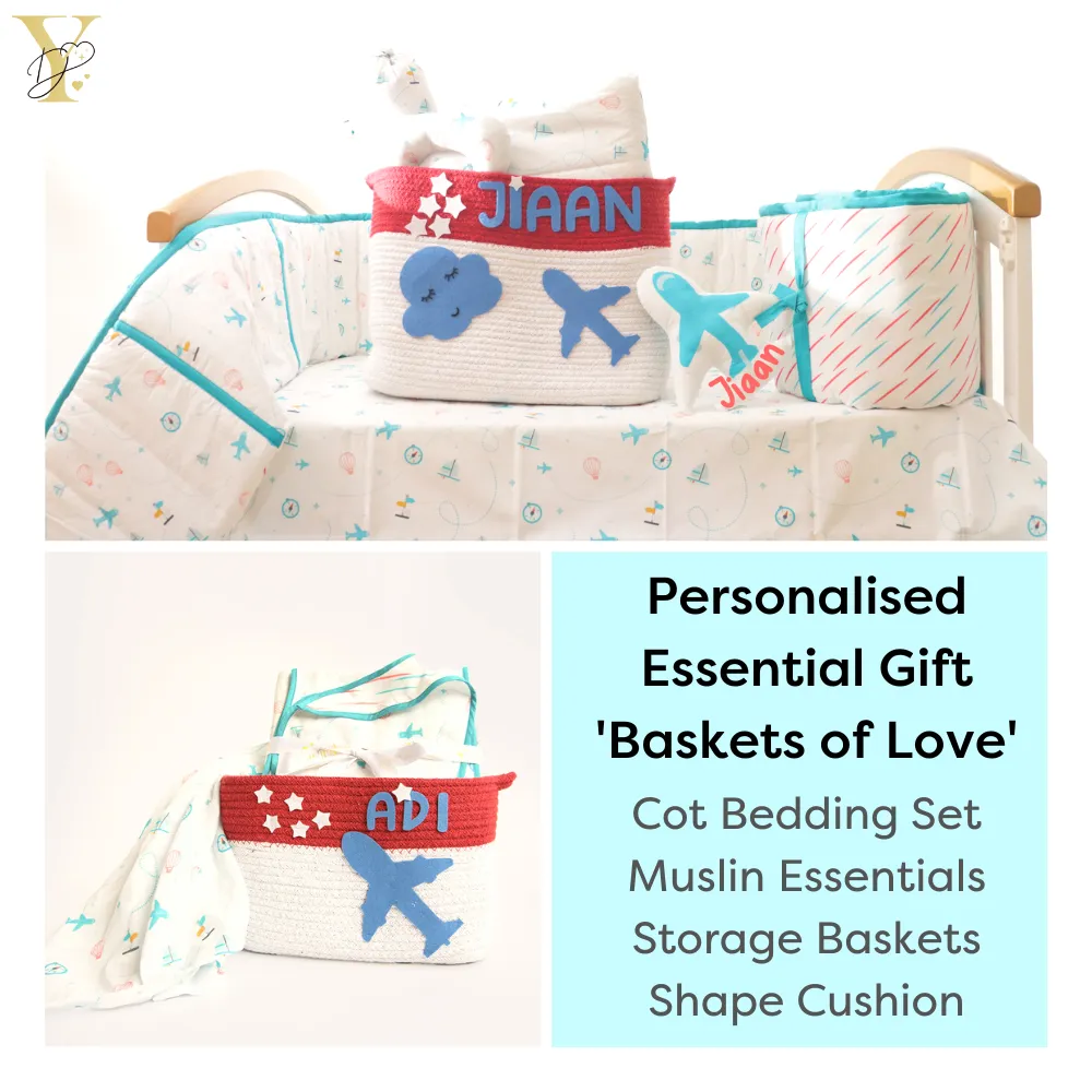 Lil Travellers- Personalised Essential Gift 'Baskets Of Love'