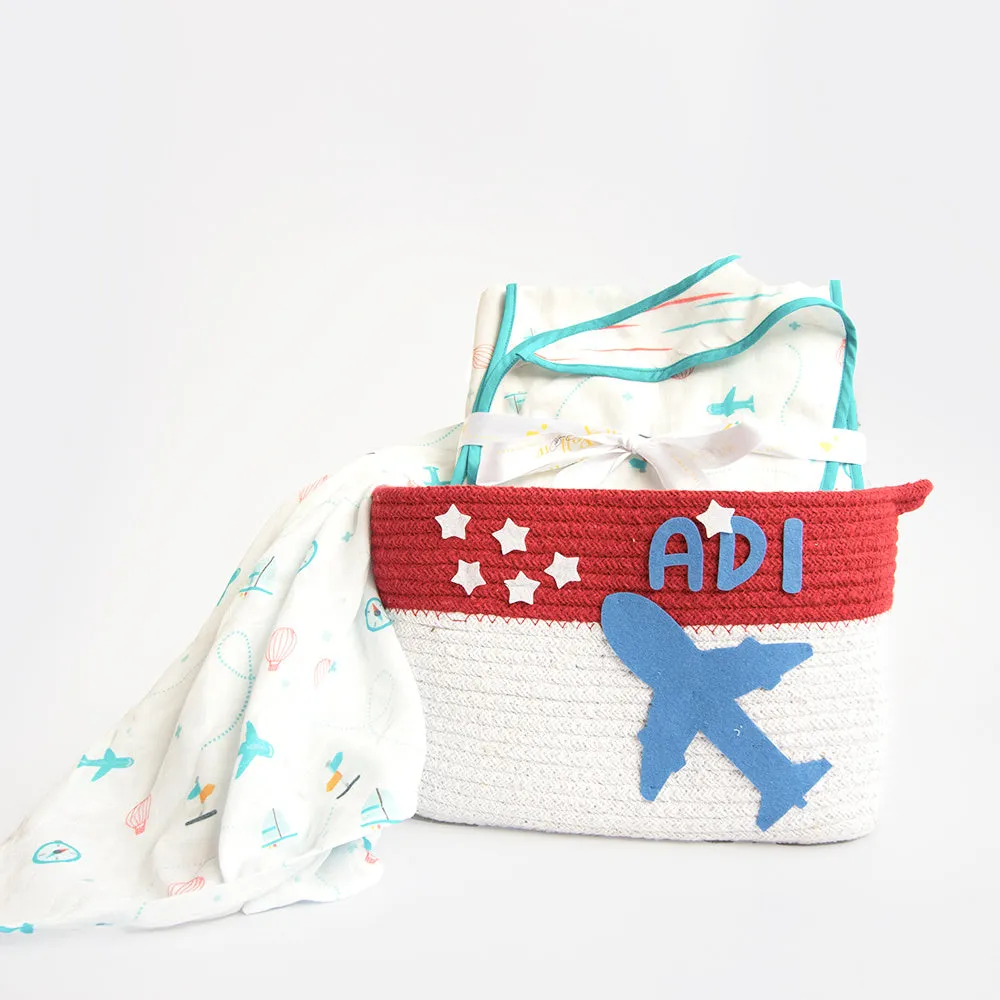 Lil Travellers- Personalised Essential Gift 'Baskets Of Love'