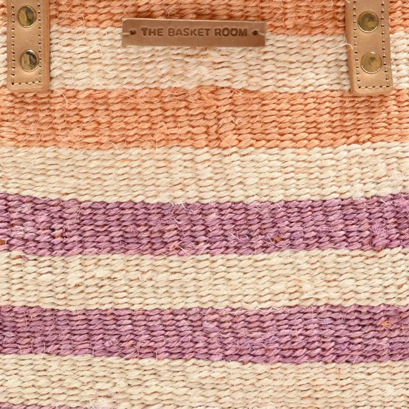 Pamoja Sunset Stripe Woven Shopper