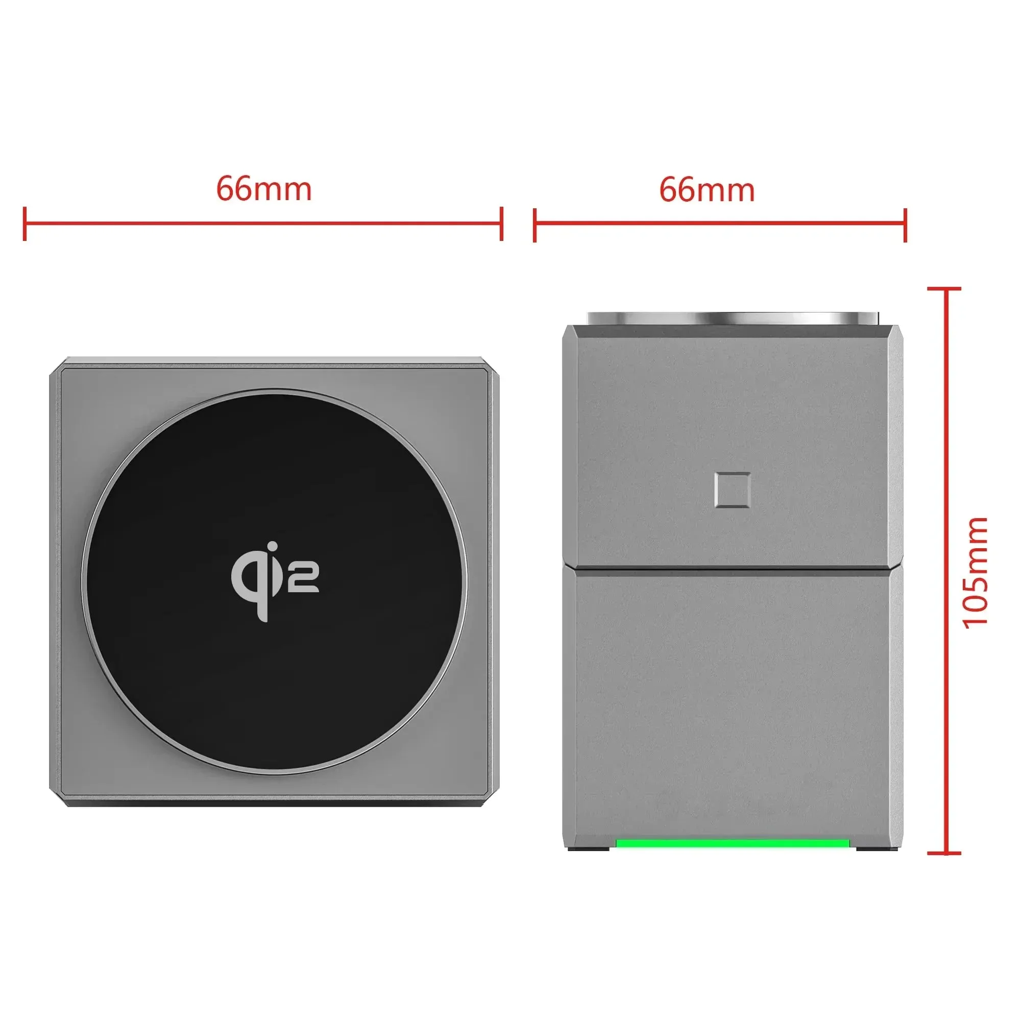Quick Wireless Charger 15W Qi2 3 in 1 Magsafe Magnetic Autorotation Dock Station for Android iPhone iWatch Airpods Fast Charging