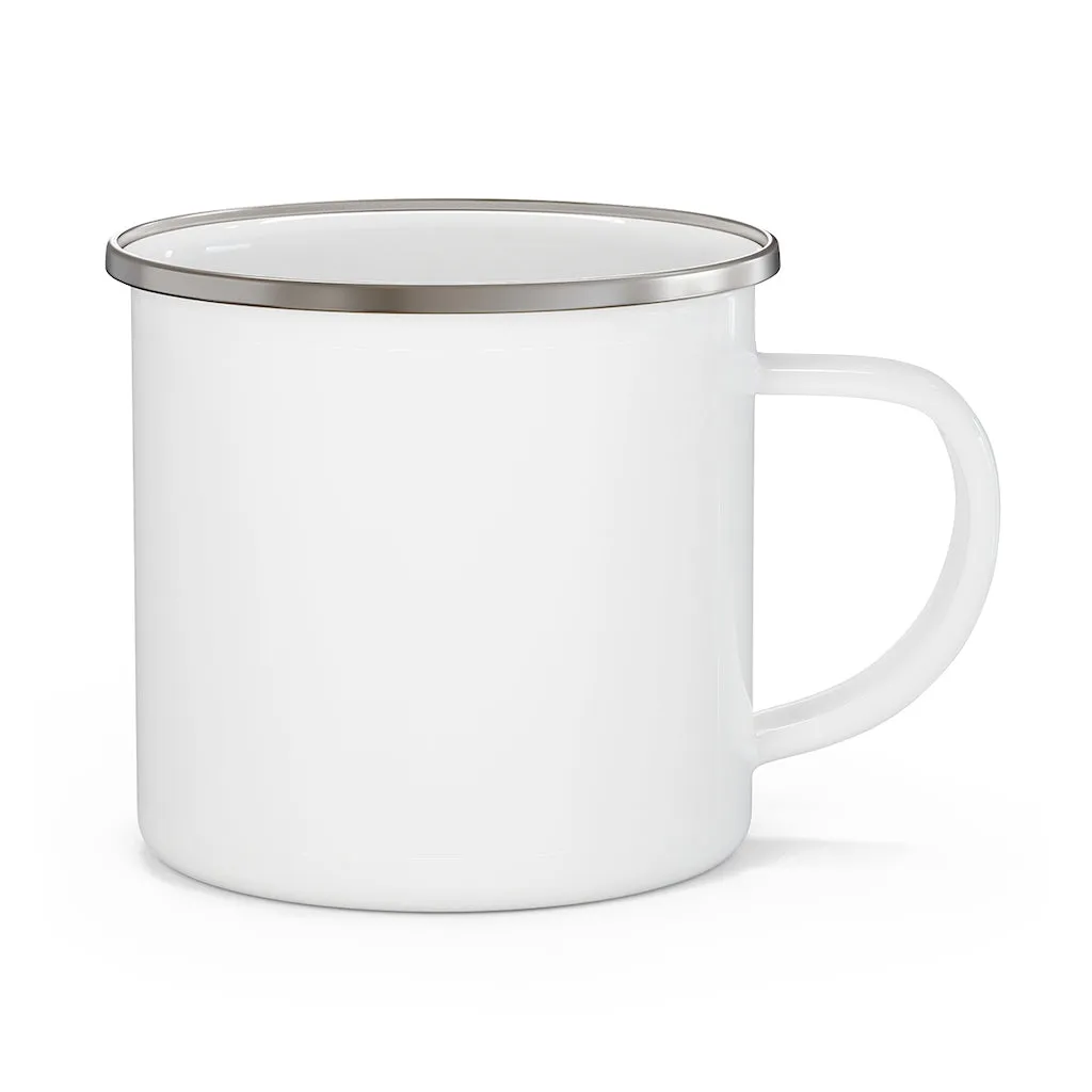 "I'm Dreaming of a Hillcrest Christmas" Enamel Camping Mug