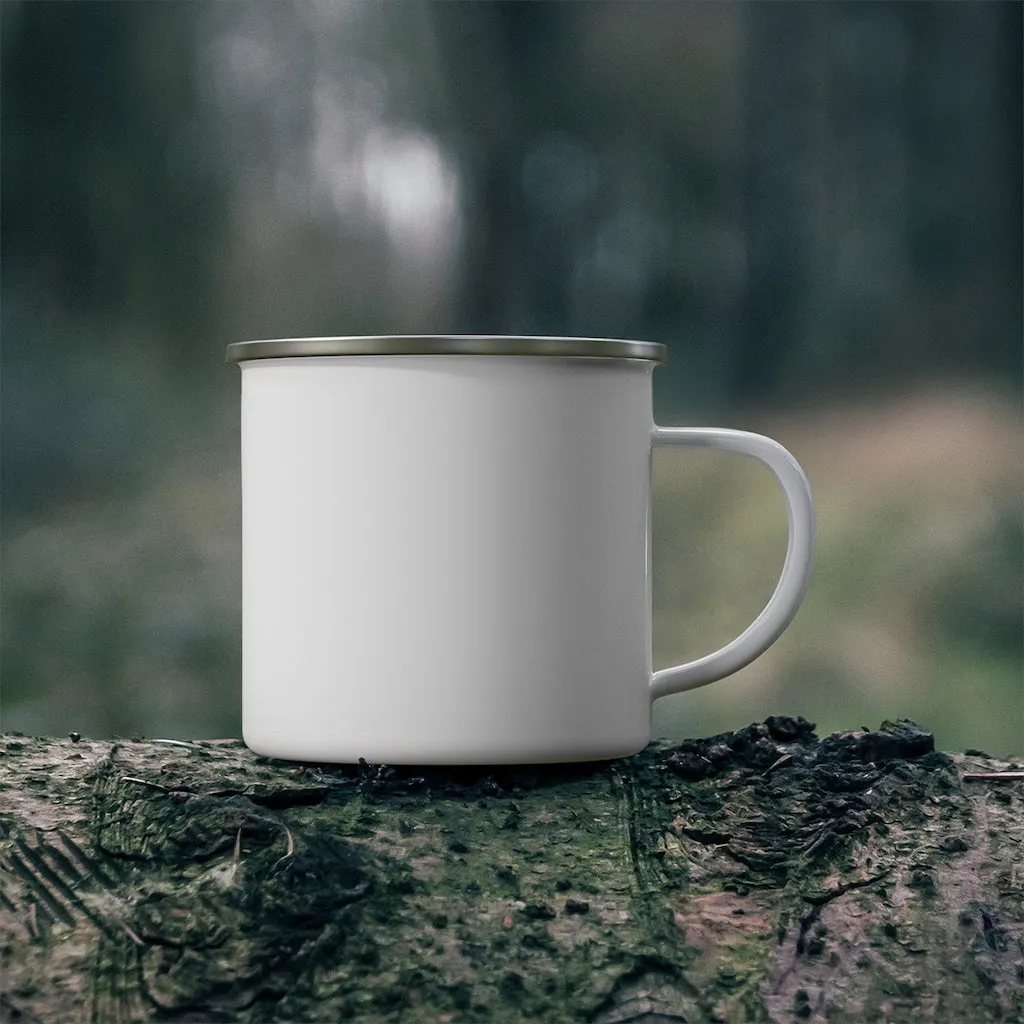 "I'm Dreaming of a Hillcrest Christmas" Enamel Camping Mug