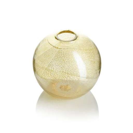 Round Bud Vase - Gold