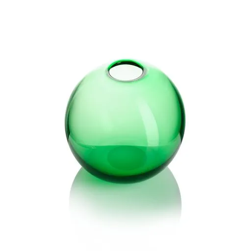 Round Bud Vase - Green