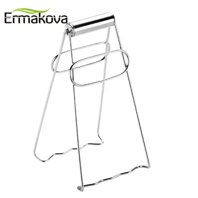 Stainless Steel Foldable Hot Dish Clamp Anti-Scald Bowl Clip Plate Pot Gripper Kitchen Utensil Holder Kitchen Tool